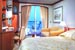 View description of a balcony stateroom
