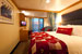 View description of a balcony stateroom