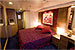 View description of an interior stateroom