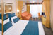 View description of a balcony stateroom