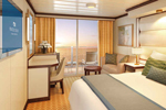 Obrázek kajut pro paluby Emerald, Dolphin, Caribe, Baja, Aloha, Riviera a Marina na lodi Royal Princess