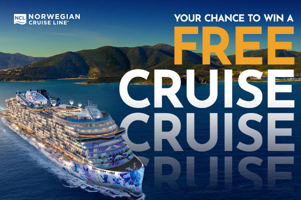Your chance to win a FREE cruise